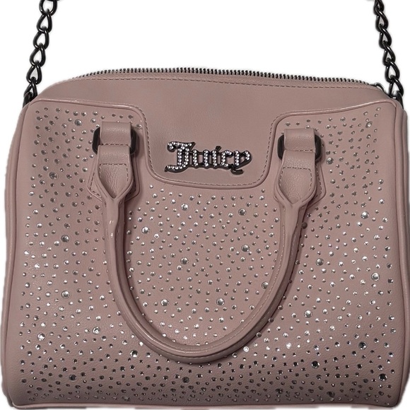 Juicy Couture Handbags - Juicy Couture Pink Rhinestone Purse